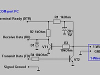 Фото: Схема программатора 1-Wire